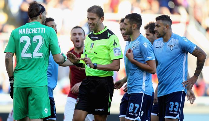 Juve-Lazio 2-0, la moviola. Tagliavento nel complesso positivo