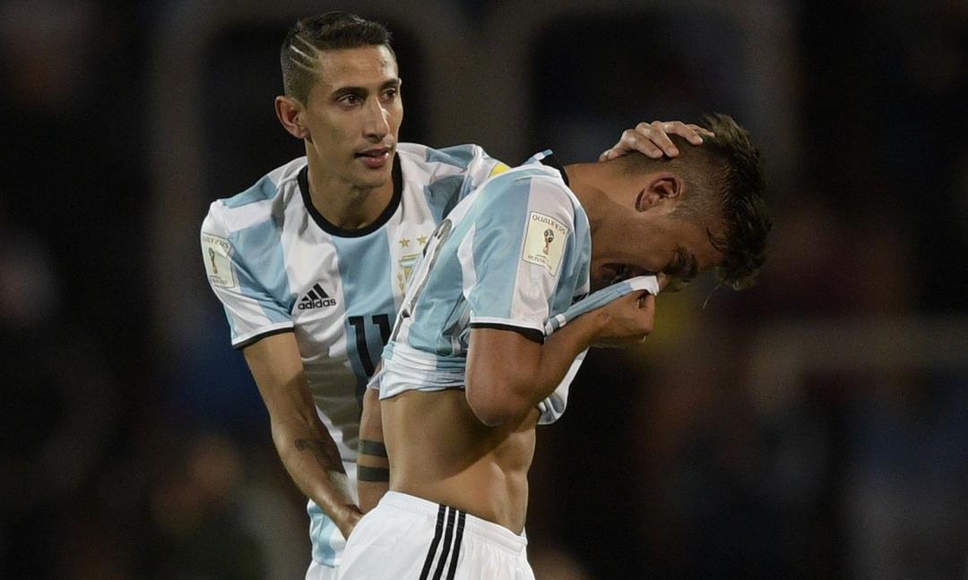 Argentina ko, Dybala a secco