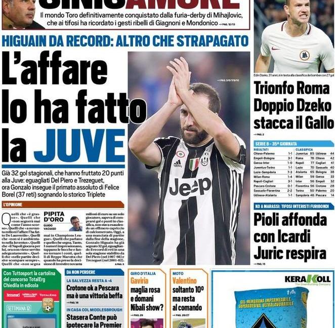 Juventus, Higuain: