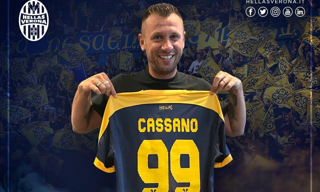 Ex Inter, nuova avventura per Cassano: Fantantonio riparte dall'Hellas Verona Ex Inter, nuova avventura per Cassano: Fantantonio riparte dall'Hellas Verona