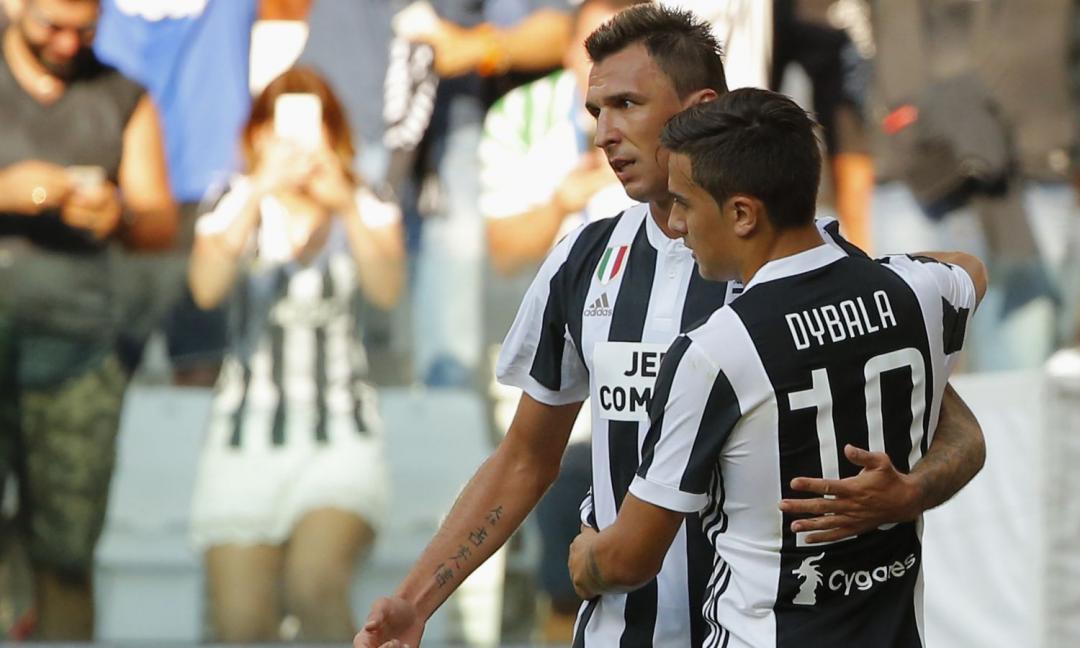 Sassuolo-Juve, FORMAZIONI UFFICIALI: c'è Mandzukic