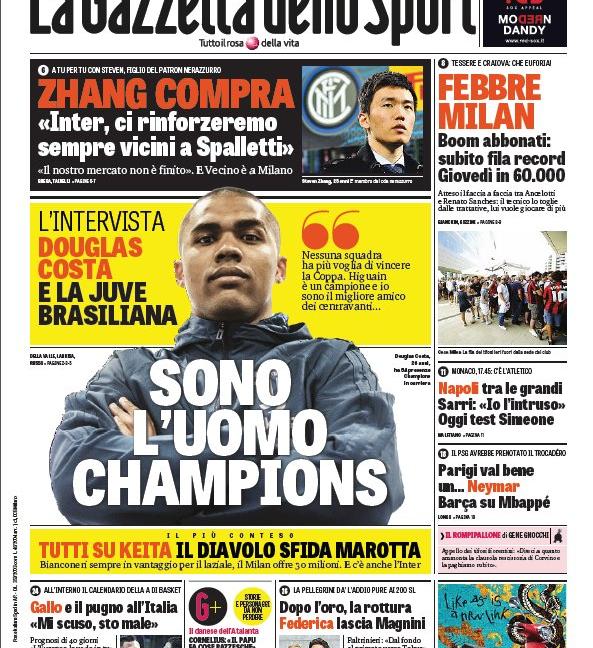 Juventus, Douglas Costa: