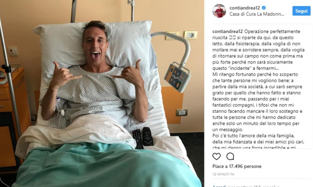 Milan, Conti operato: 'Pronto a ripartire'