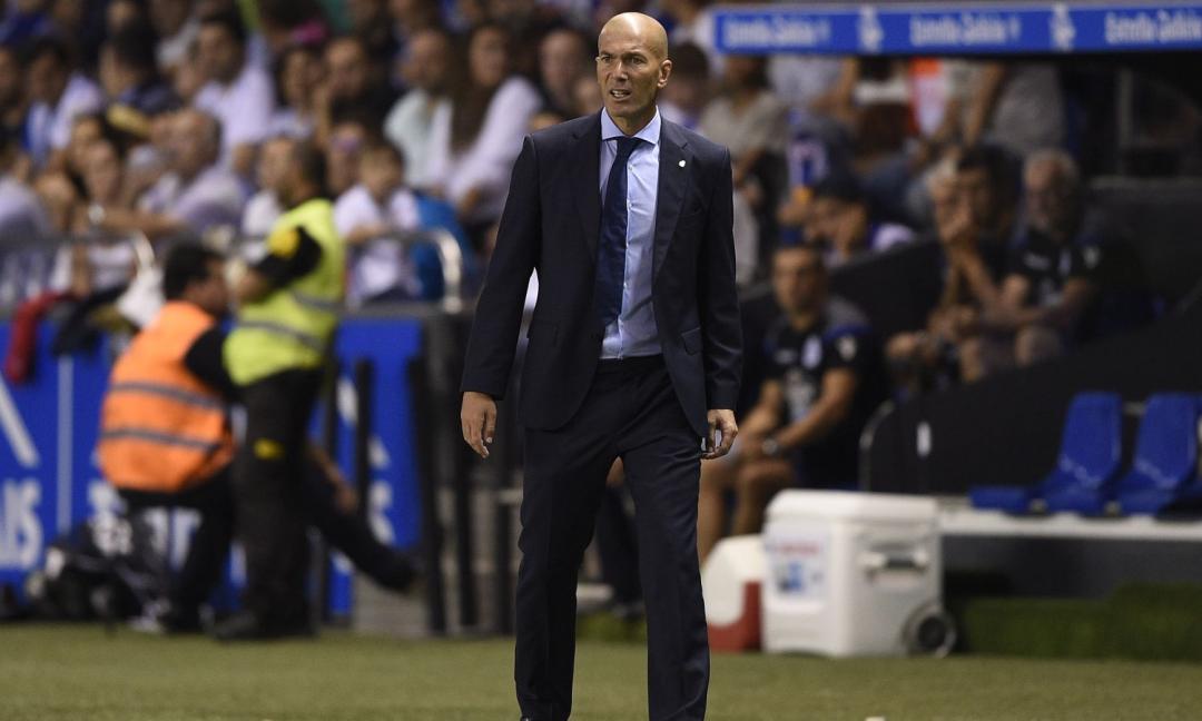 Calcio: Zidane Calcio: Zidane