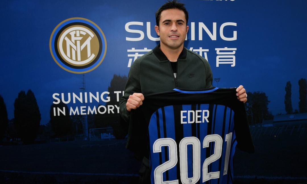 Inter, Eder insieme fino al 2021: Inter, Eder insieme fino al 2021: