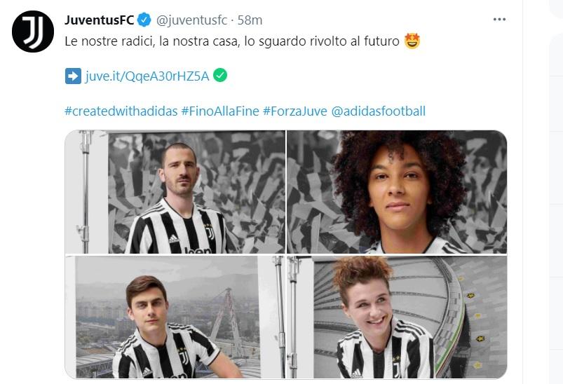 Juve Nuove Foto E Video Della Nuova Maglia Ilbianconero