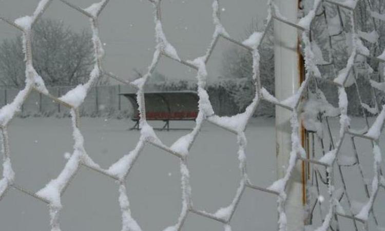 Verso Juve-Malmö, Continassa sotto la neve FOTO