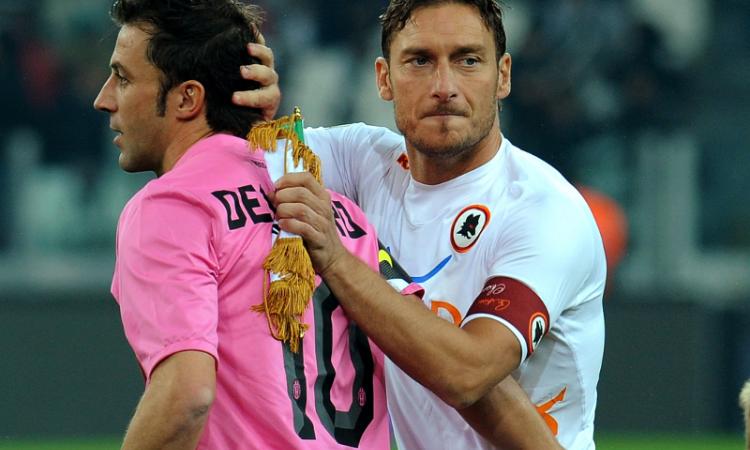 13-05-2012: Del Piero lascia la Juve... ora tocca a Totti, ma è tutto diverso