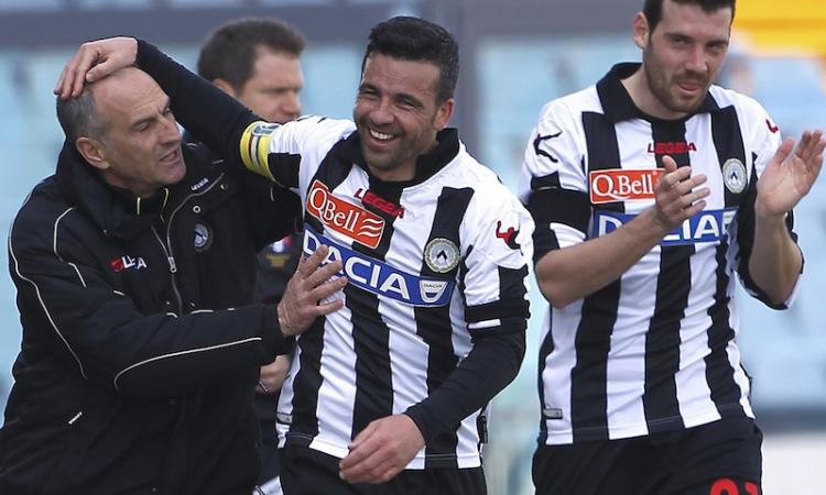 Di Natale: 'La Juve mi voleva, un caffè con Pozzo mi fece restare a Udine'