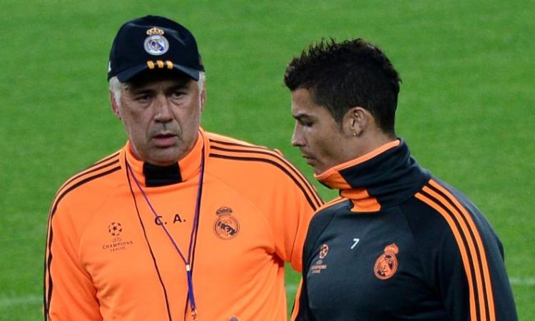Ronaldo-Ancelotti, il retroscena legato alla Juve di due anni fa