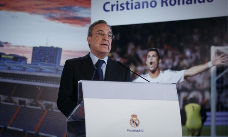 Real Madrid, Perez: 'Non venderò mai Cristiano Ronaldo'