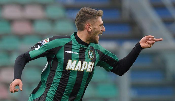 Berardi, ecco la sfida alla Juve: Marotta lo osserverà da vicino