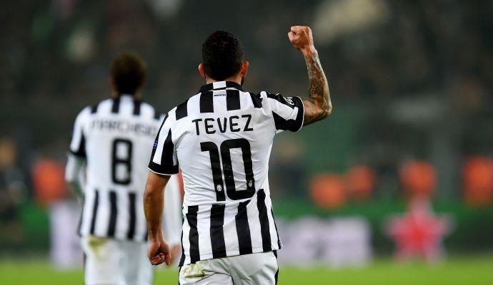 Tevez: doppietta e bordata al Milan. Quella Juve... VIDEO