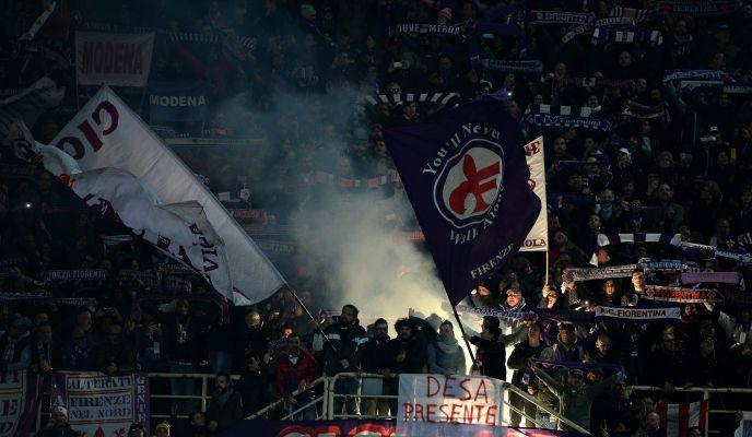 Fiorentina, il messaggio degli ultras viola verso la Juve: 'Un derby, testa cuore e p...e' 