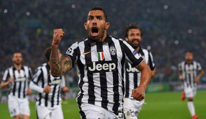 Tevez torna al Bernabeu: nel 2015 con la Juve scrisse la storia