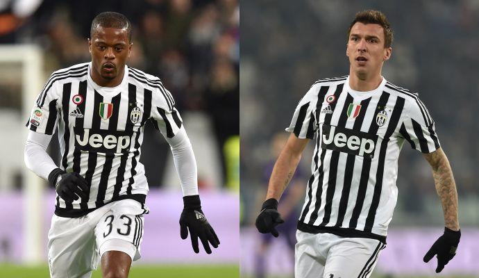 Evra risponde a Mandzukic: 'Il mio preferito...' FOTO