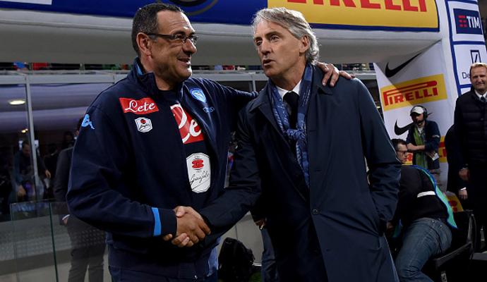 Sarri-Mancini, arriva la pace: 'Acqua passata'