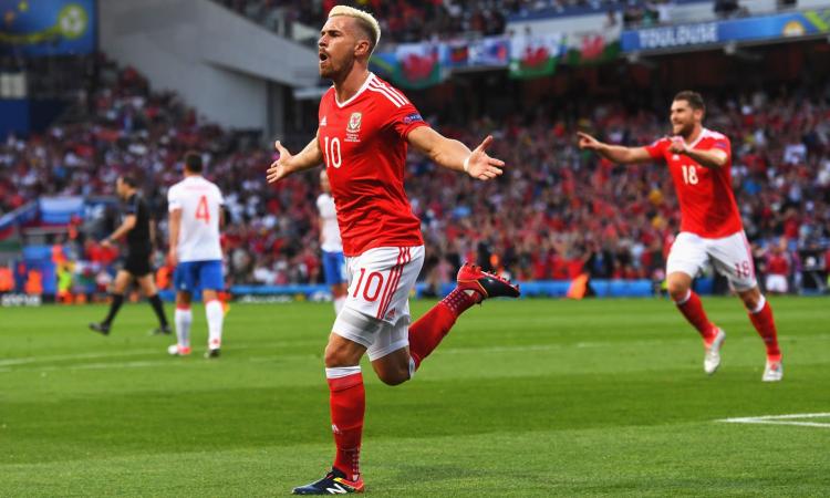 Ramsey-Juve, anche la Nazionale gallese esulta: 'Bellissimo!'