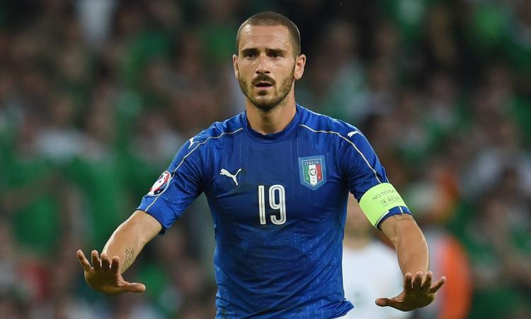 Bonucci da record in azzurro: raggiunge Del Piero tra i più presenti