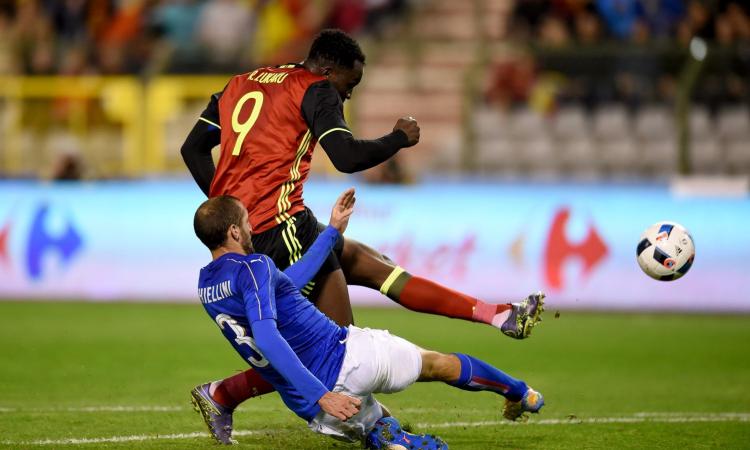 Chiellini-Lukaku, così l'Italia proverà a chiudere il Belgio