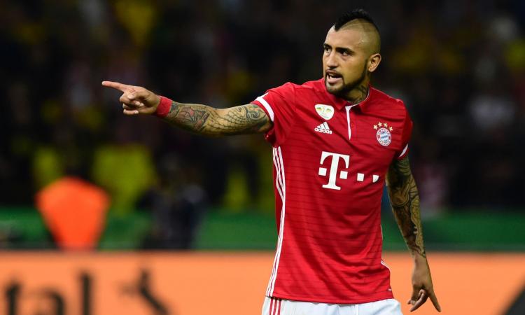 Inter, idea Vidal a sorpresa! Il Bayern potrebbe cederlo, ma...