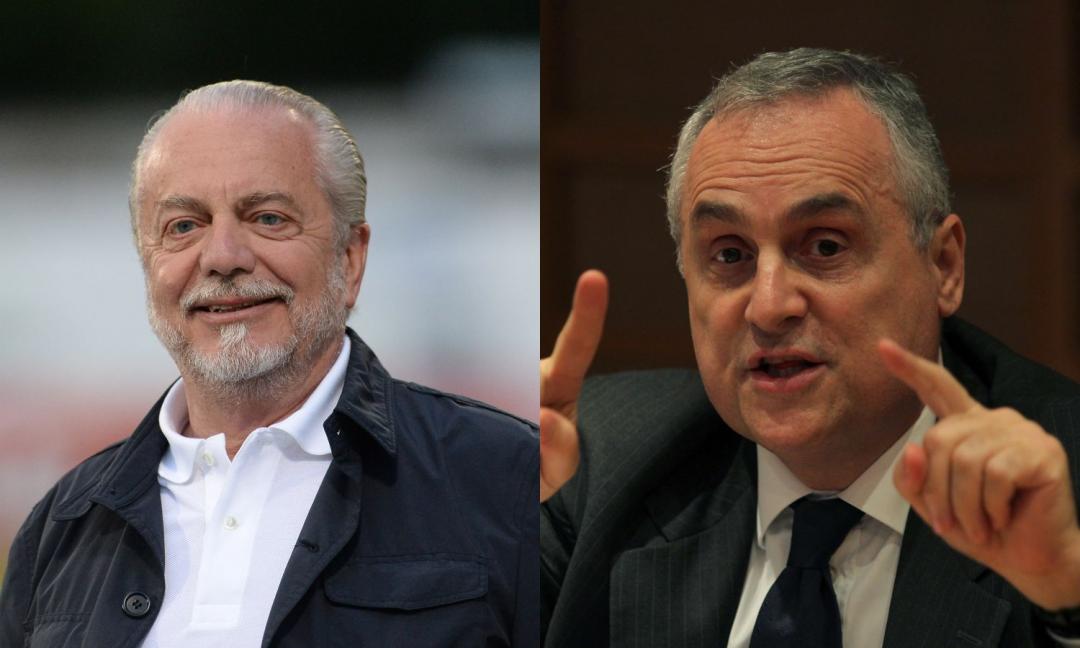 Lotito E De Laurentiis Vogliono Staccare La Lega Serie A Dalla FIGC ...