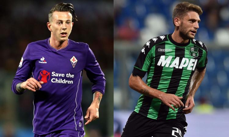 Berardi e Bernardeschi nel mirino: le ultime dopo Sassuolo-Fiorentina