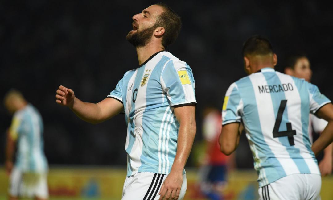 Argentina, Higuain ancora out! Scatta il piano di Allegri