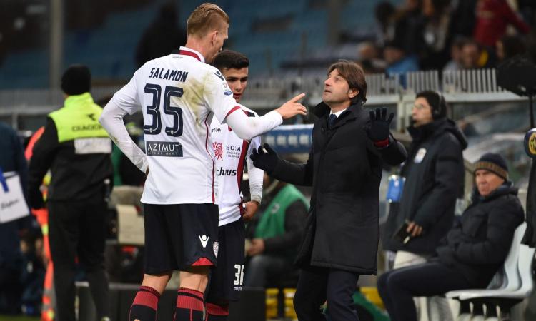 Cagliari, Salamon sfida Higuain: 'Mi manca giocarci contro'