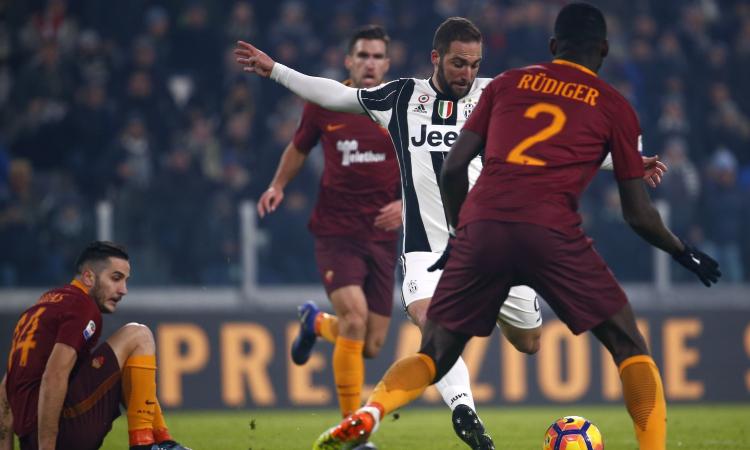 17 dicembre 2016: Higuain batte Szczesny, la Juve vola contro la Roma