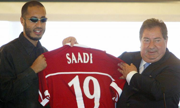 Ex azionista Juve, giocatore del Perugia: sprigionato Al Saadi Gheddafi