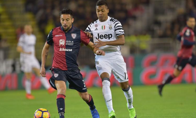 Cagliari-Juventus 0-2, il tabellino