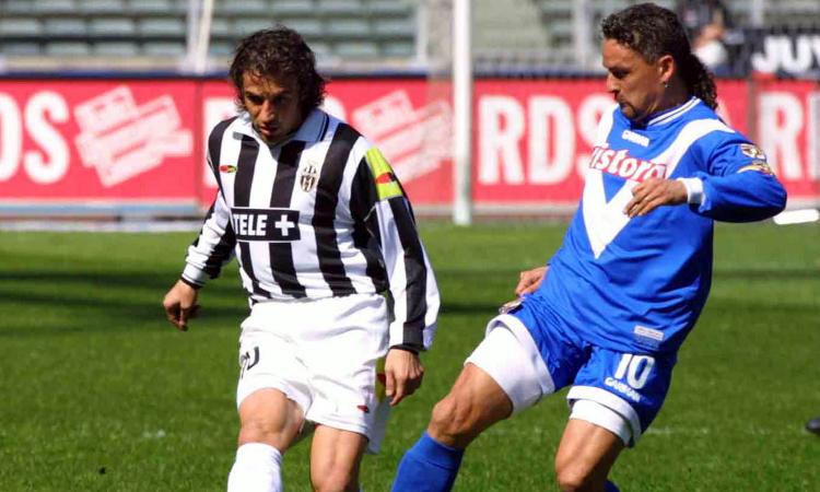 Quando Pirlo e Baggio fecero perdere uno scudetto alla Juve  VIDEO