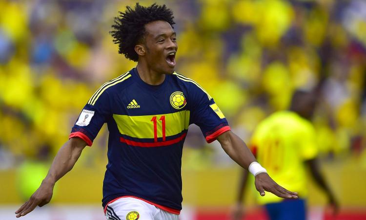 Cuadrado ko, ma esulta con la maglia della Colombia: 'La migliore del mondo'