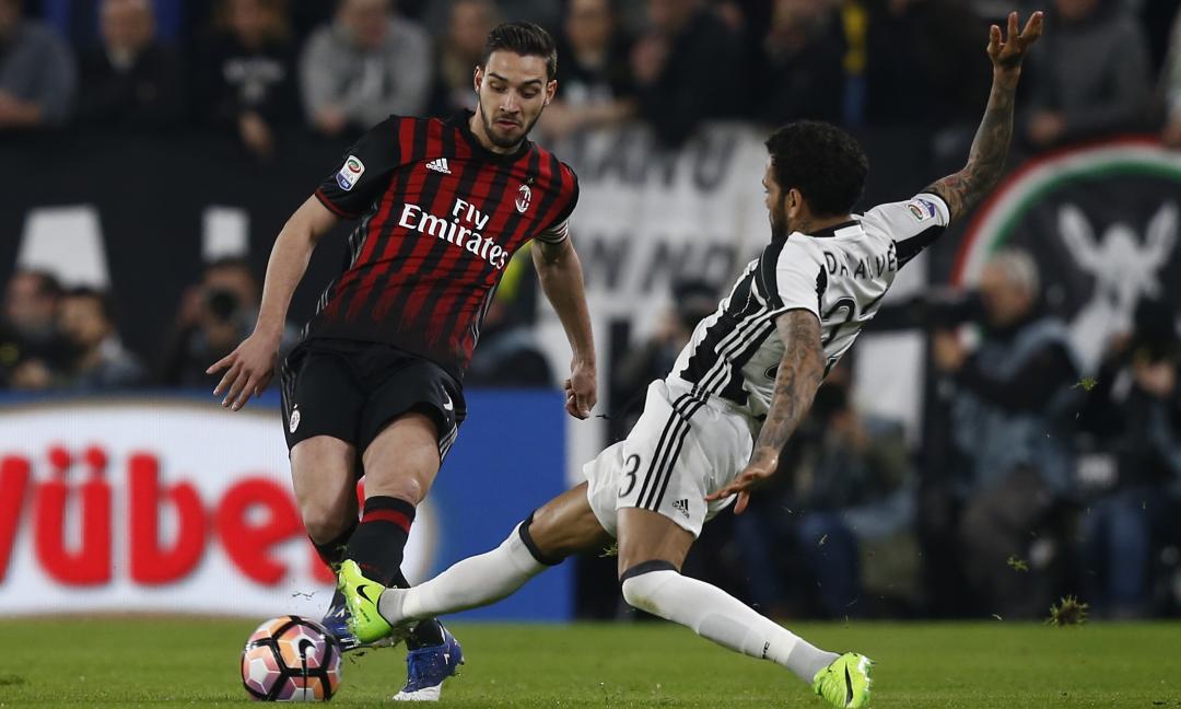 Montella esclude De Sciglio, dietro c'è la Juve