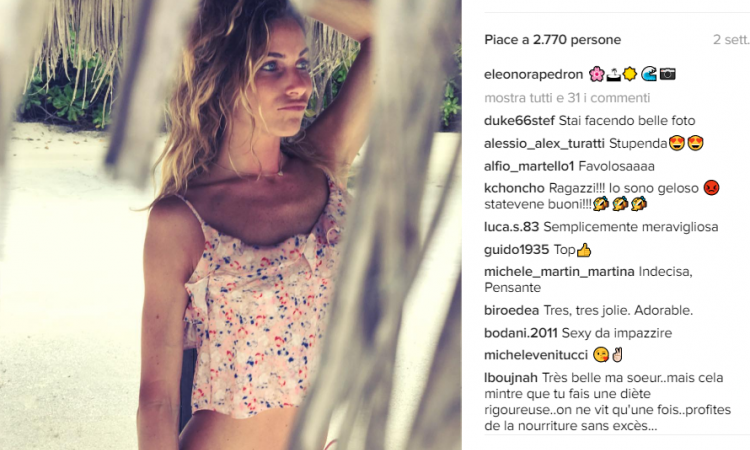 Eleonora Pedron: sexy, dal cuore bianconero e pazza di Conte GALLERY