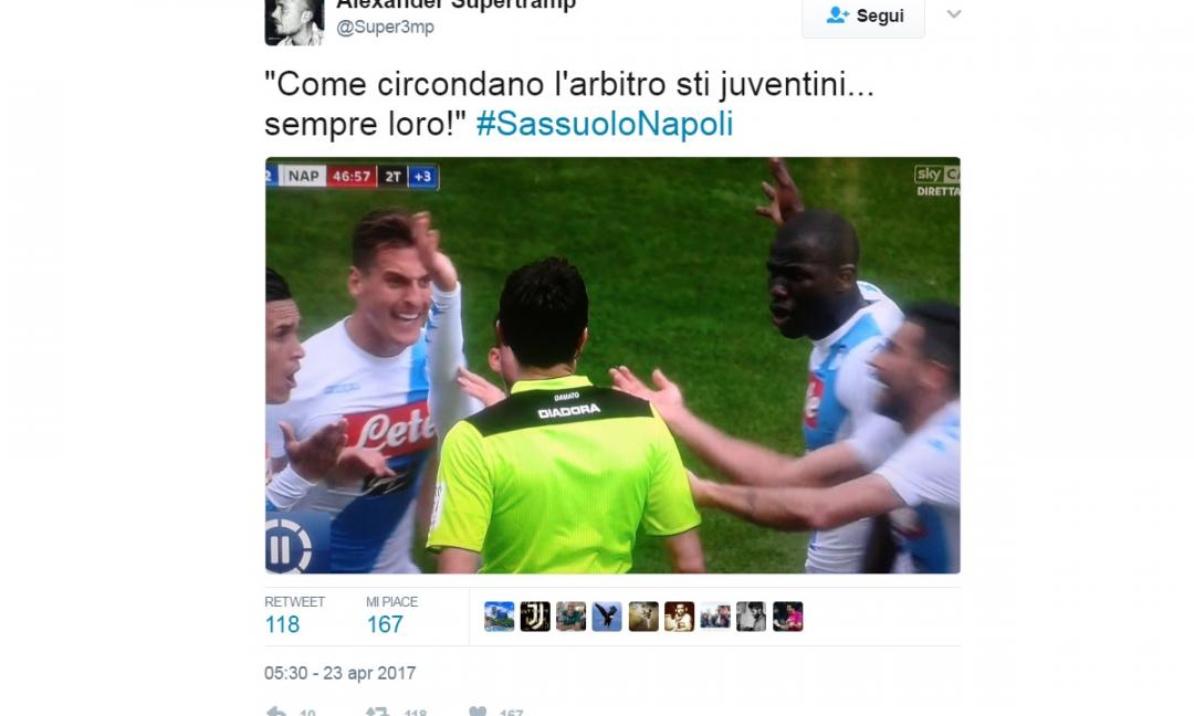 Weekend nero per Inter, Milan e Napoli: il web juventino sorride GALLERY