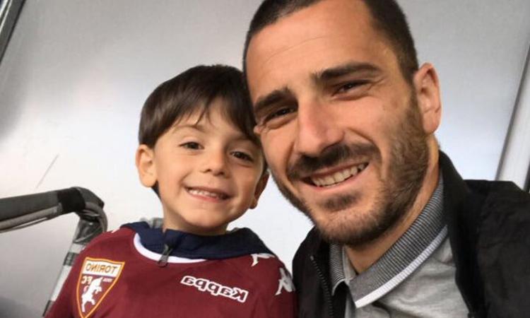Piccoli Amici: il figlio di Bonucci sfida la Juve con la maglia del Torino VIDEO