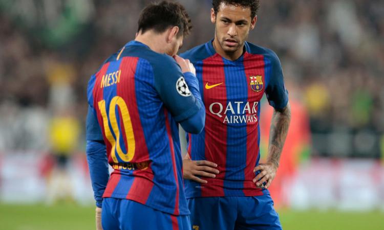 Barcellona, Messi a Neymar: 'Tra due anni me ne vado, torna'