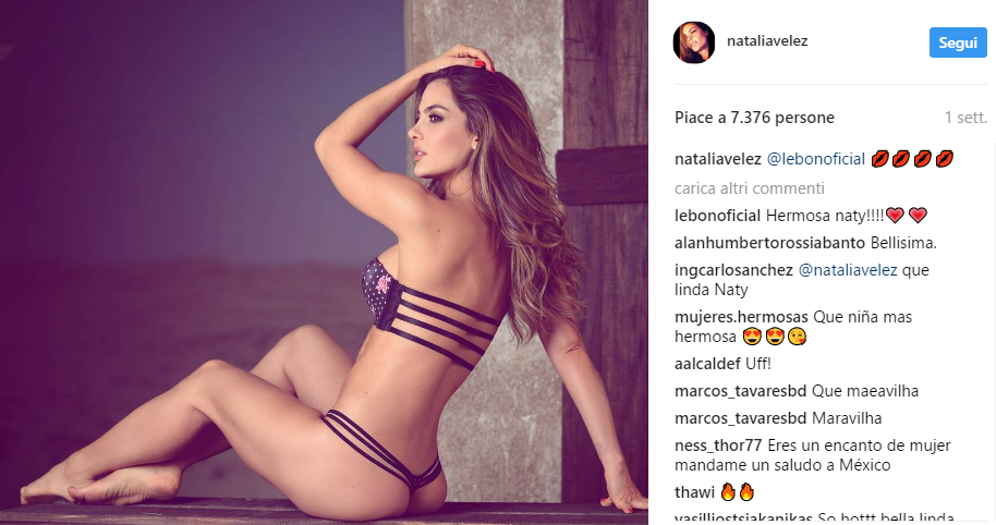 Natalia Velez, l'ex 'tigre' di Falcao