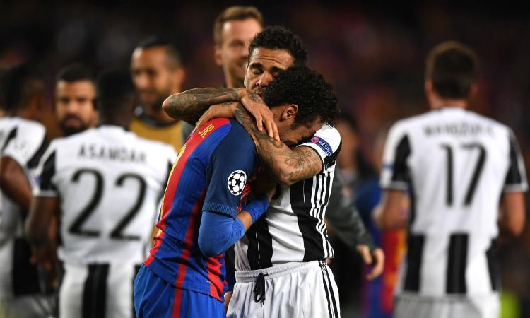 Le lacrime di Neymar e la fame felice di Dani Alves: non solo un abbraccio