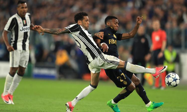 Juve-Monaco 2-1, le pagelle: Dani Alves è una meraviglia, gioia Mandzukic