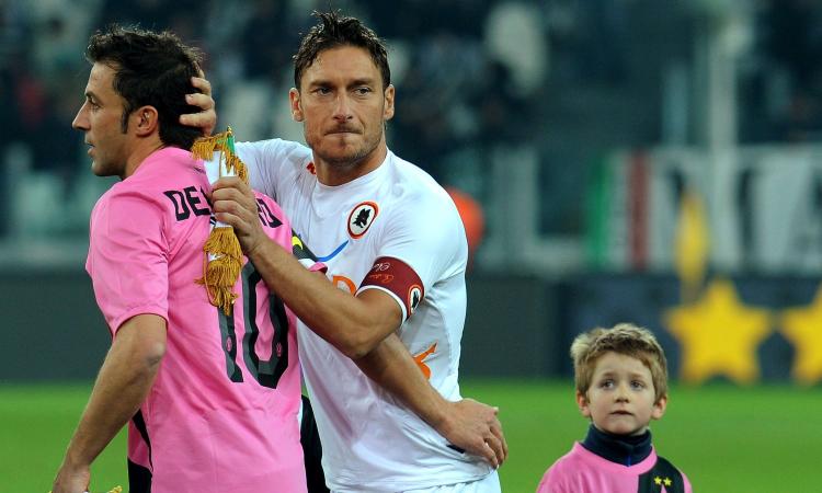 Del Piero e Totti, amici al di là dei colori: ma Juve e Roma non erano destinate ad odiarsi?