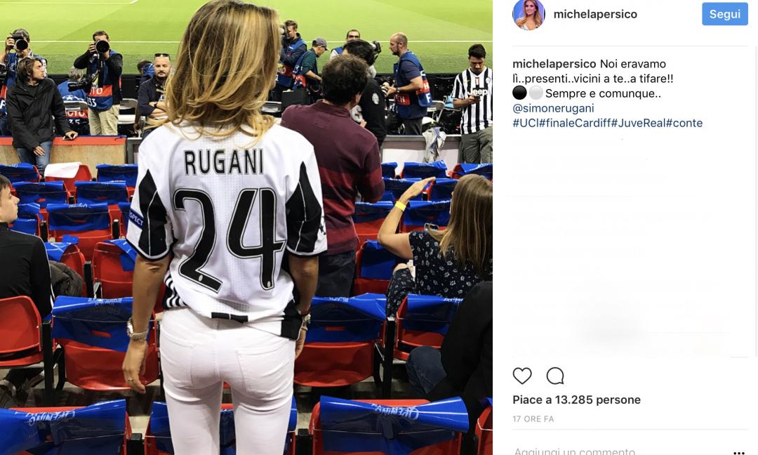 Michela segue Rugani e manda un segnale ai tifosi 'occasionali' FOTO