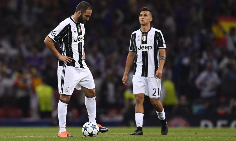 Juve, due finali perse in tre anni come Real e Milan: l'esempio da non seguire