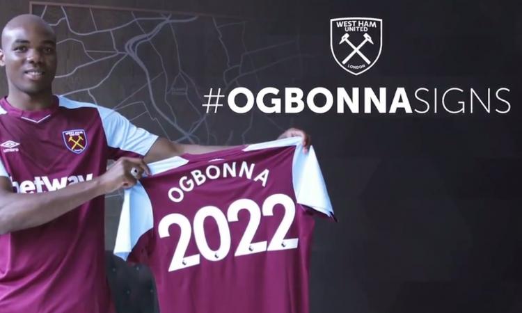 Ex Juve, UFFICIALE: Ogbonna rinnova con il West Ham