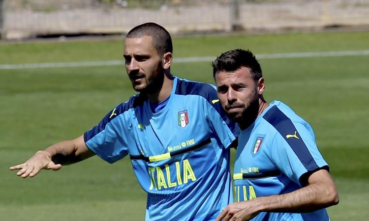 Barzagli saluta Bonucci: 'Solo noi sappiamo cosa è successo'
