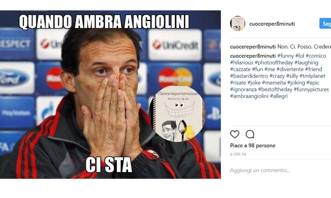 Allegri-Ambra, è delirio sui social! Non si fermano i 'meme' GALLERY