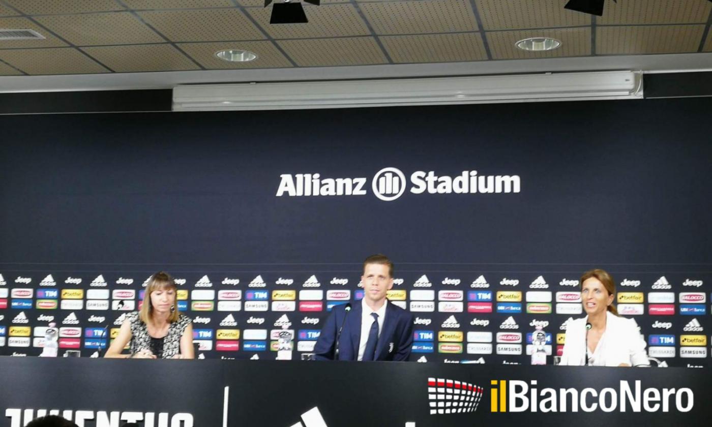 Szczesny, la presentazione: 'Sono un giocatore della Juve e non ho più punti deboli'