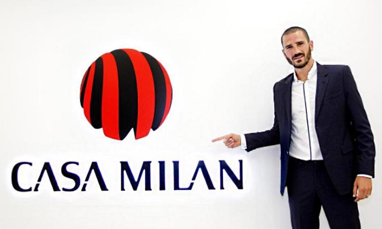 UFFICIALE: Bonucci al Milan fino al 2022